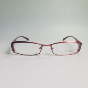 O&X New York OT-208U eyeglasses red full frame eyewear  53-18 136 C7